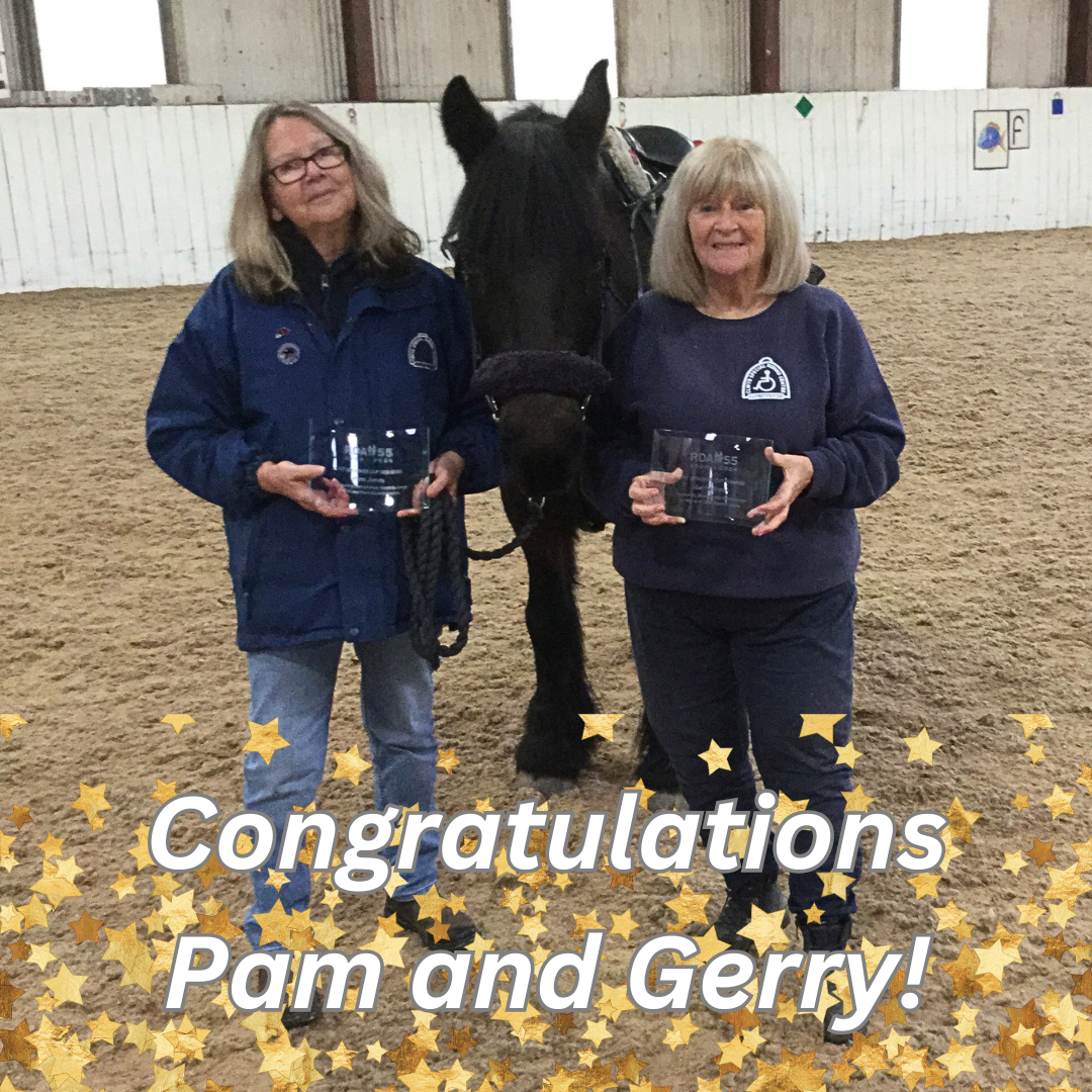 Congratulations Pam and Gerry!